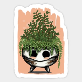 Plant pot Sticker